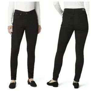 Levi's Signature by Levi Strauss & Co. Women's High Rise Skinny Black Jeans NWT